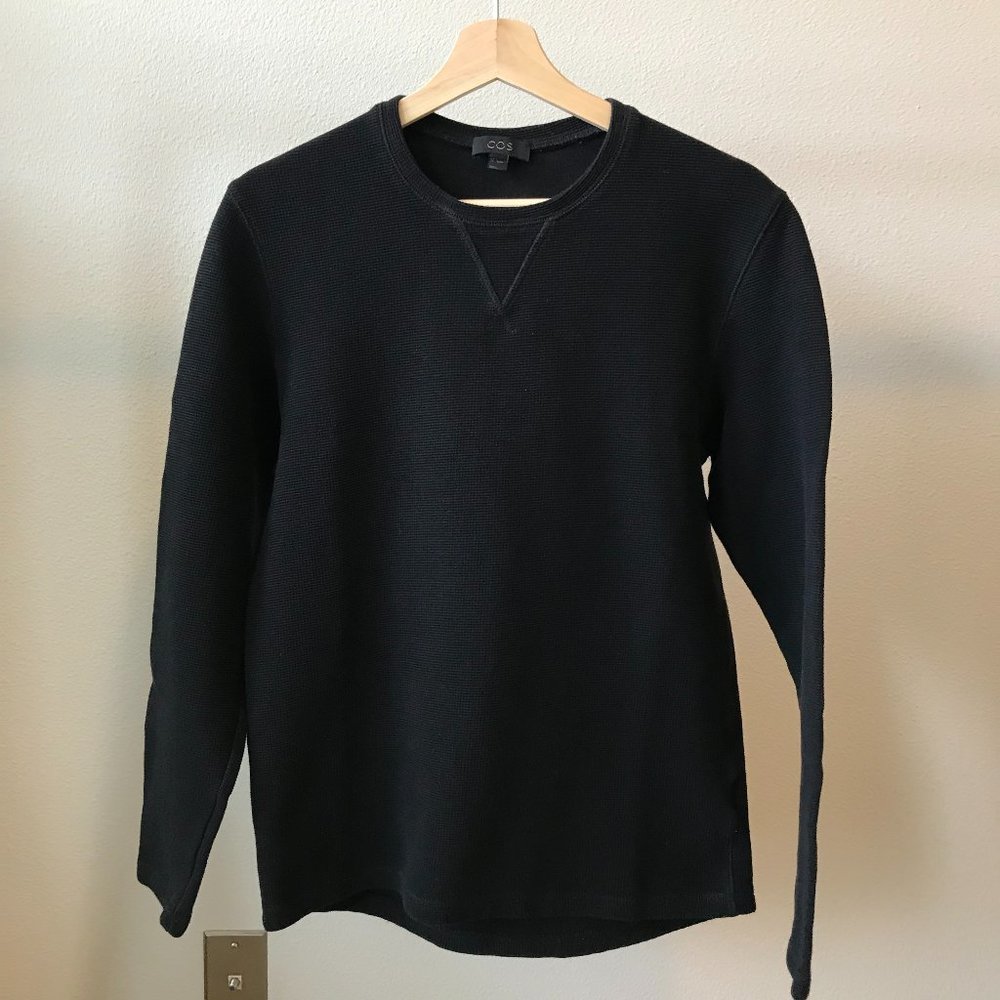 COS Waffle-Knit Sweater (Small)